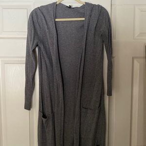 Express gray duster